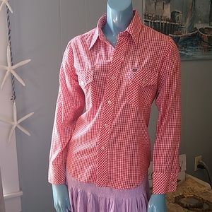 Vintage Cowgirl Lee Light Gingham Button Down